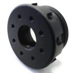 Titanium C Cell Thread Adapter 1/2x28 buy solvent trap — solvent trap kits for AR-15 / .223 / 5.56, also common on .22LR. Image for solvent trap builds.