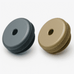 Stainless Steel D Size Storage Plug solvent trap for sale — solvent trap baffles for multi-caliber platforms. Image for solvent trap builds. — sometimes called a suppressor, conversion requires approved ATF Form 1.